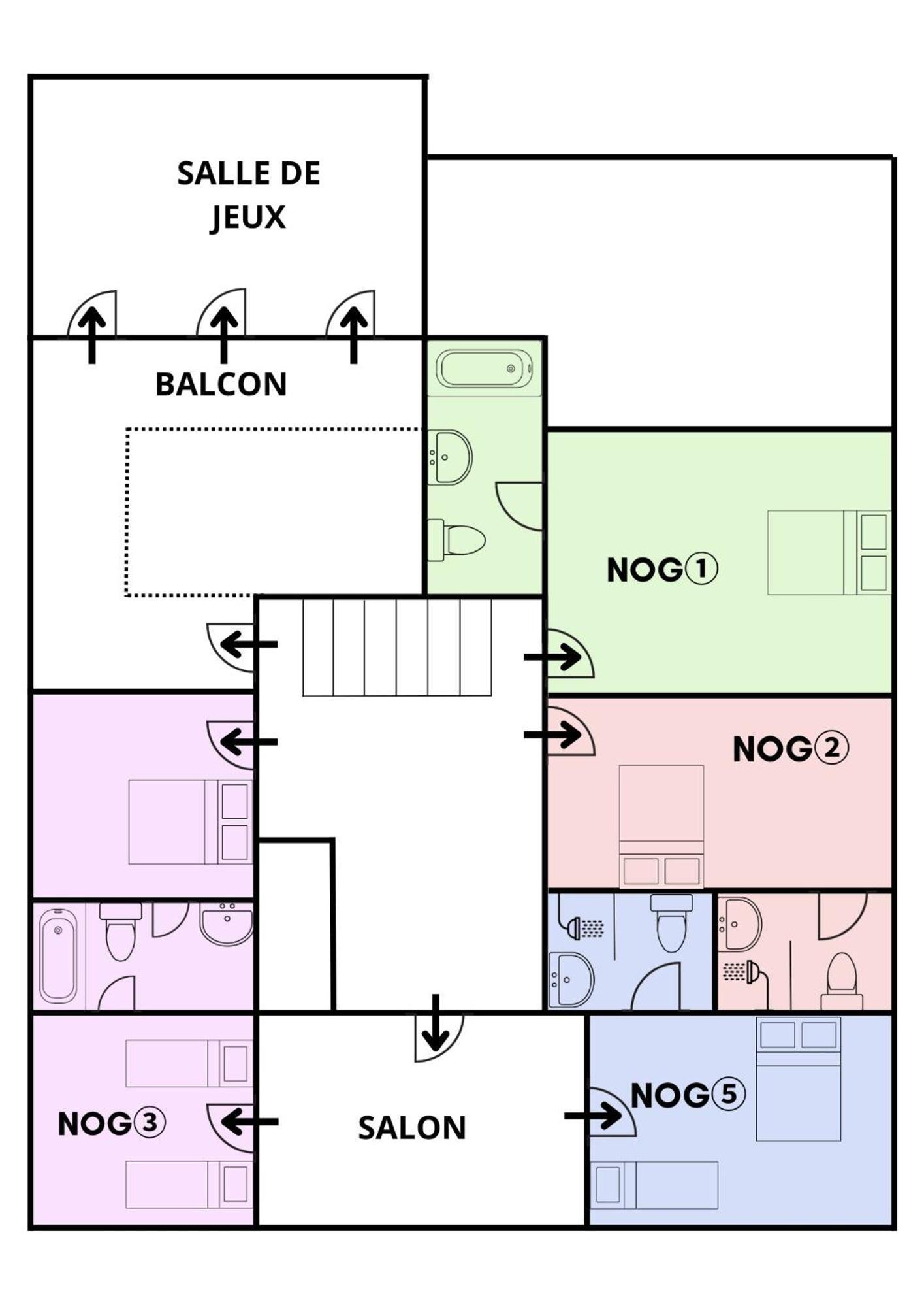 Nogapatio - Maison D'Hotes - Bnb Ногаро Екстер'єр фото
